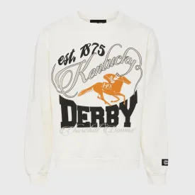 1875 Kentucky Derby Crewneck Cream