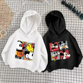 Baby Disney hoodies Cartoon Long sleeved Boys and Girls Fashion Spring and Autumn Children's Korean Edition Round Neck Sweater