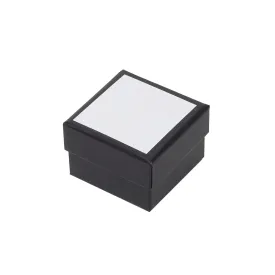 Black and White Ring Box