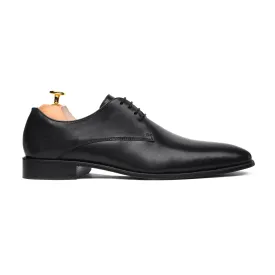 Bloomsbury - Men's Black Calf Leather Derby Shoe