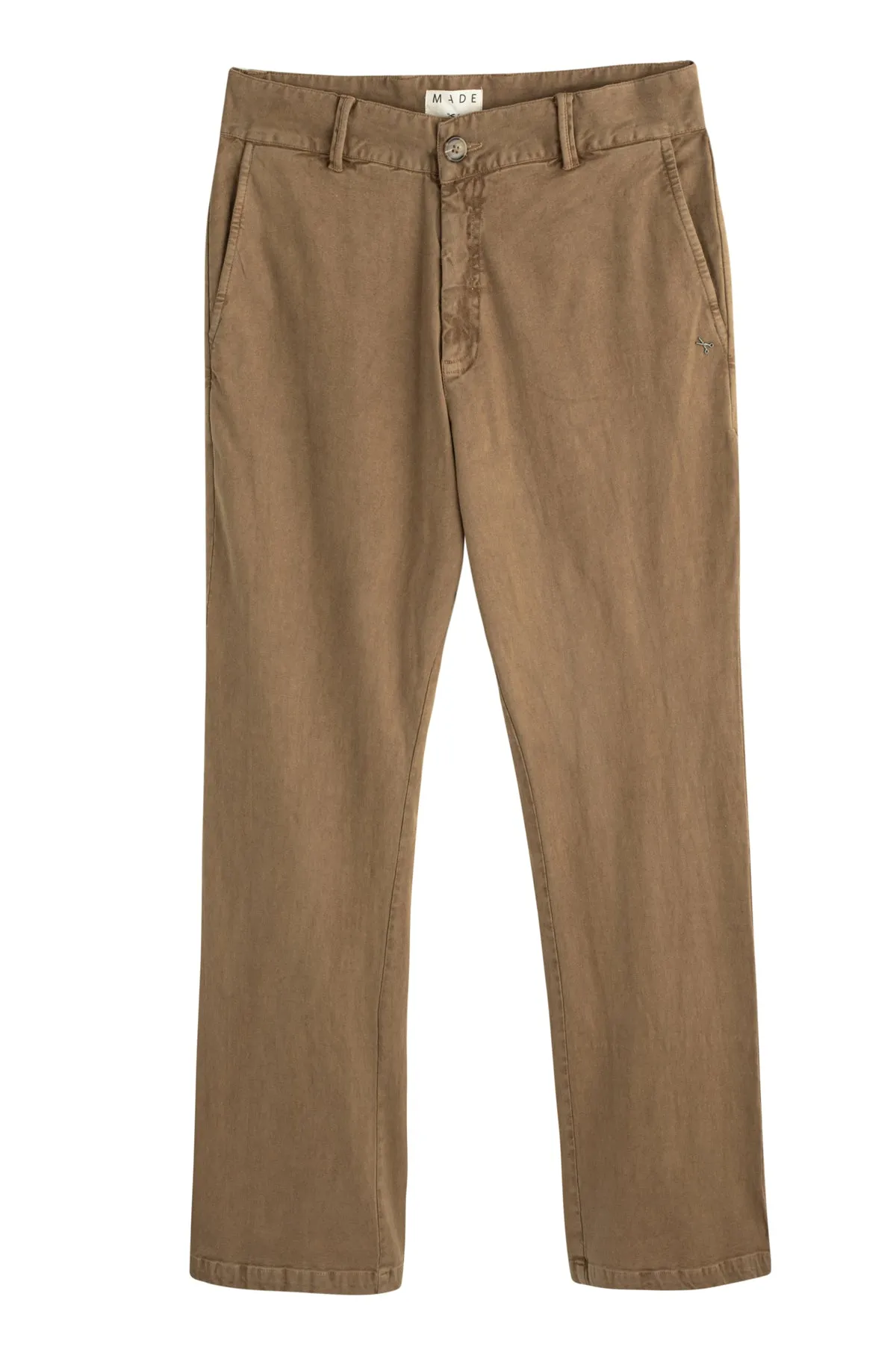 Brown Made Luxe Ease Chinos