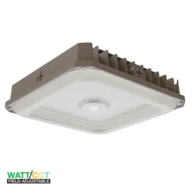 Canopy Light WATTAGE SWITCHABLE (40W/60W/80W) 3CCT SWITCHABLE (3000K/4000K/5000K)