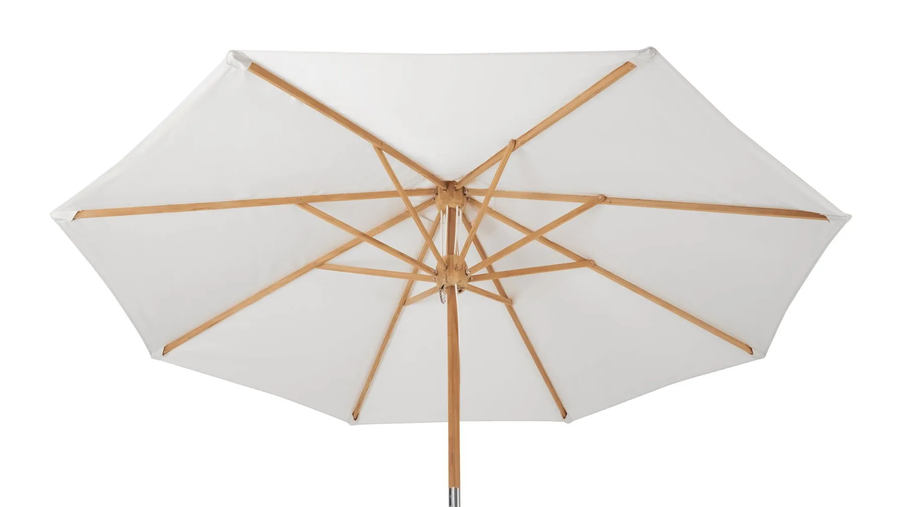 Capri Outdoor Umbrella With Base, Canvas