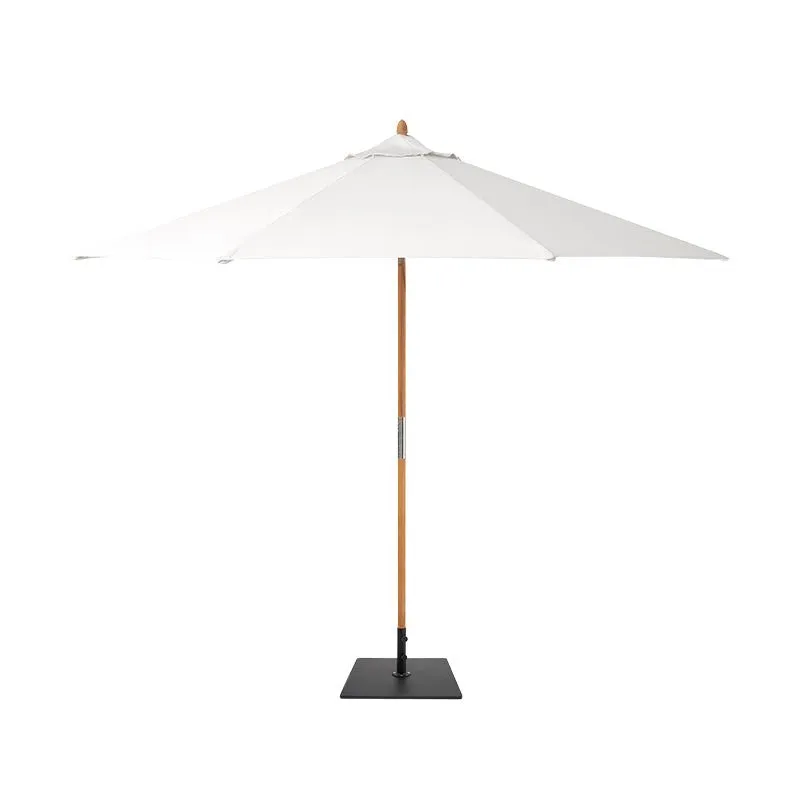 Capri Outdoor Umbrella With Base, Canvas