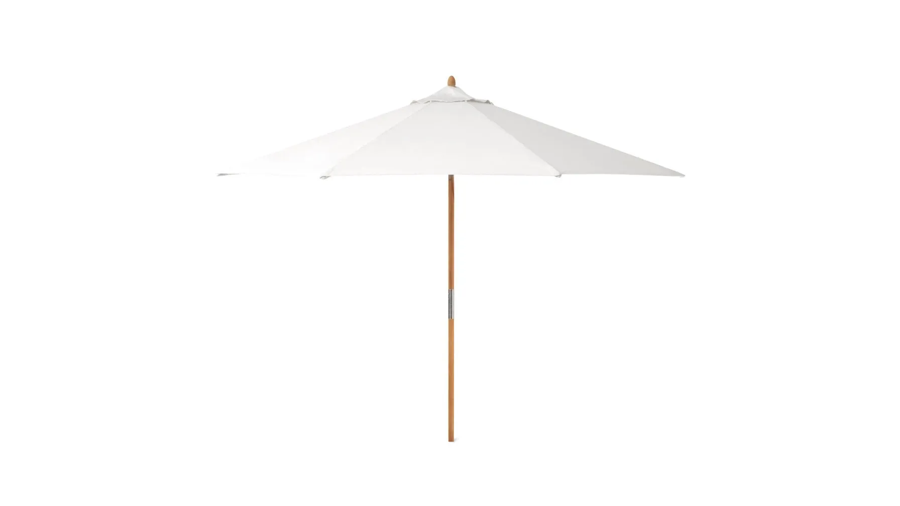 Capri Outdoor Umbrella With Base, Canvas