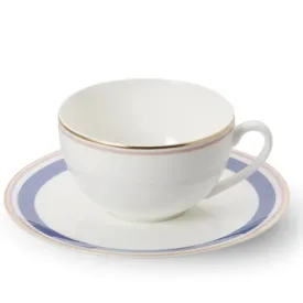 Capri - Set Espresso Cup Blue/Pale Rose 3.7 FL OZ | 0.11L