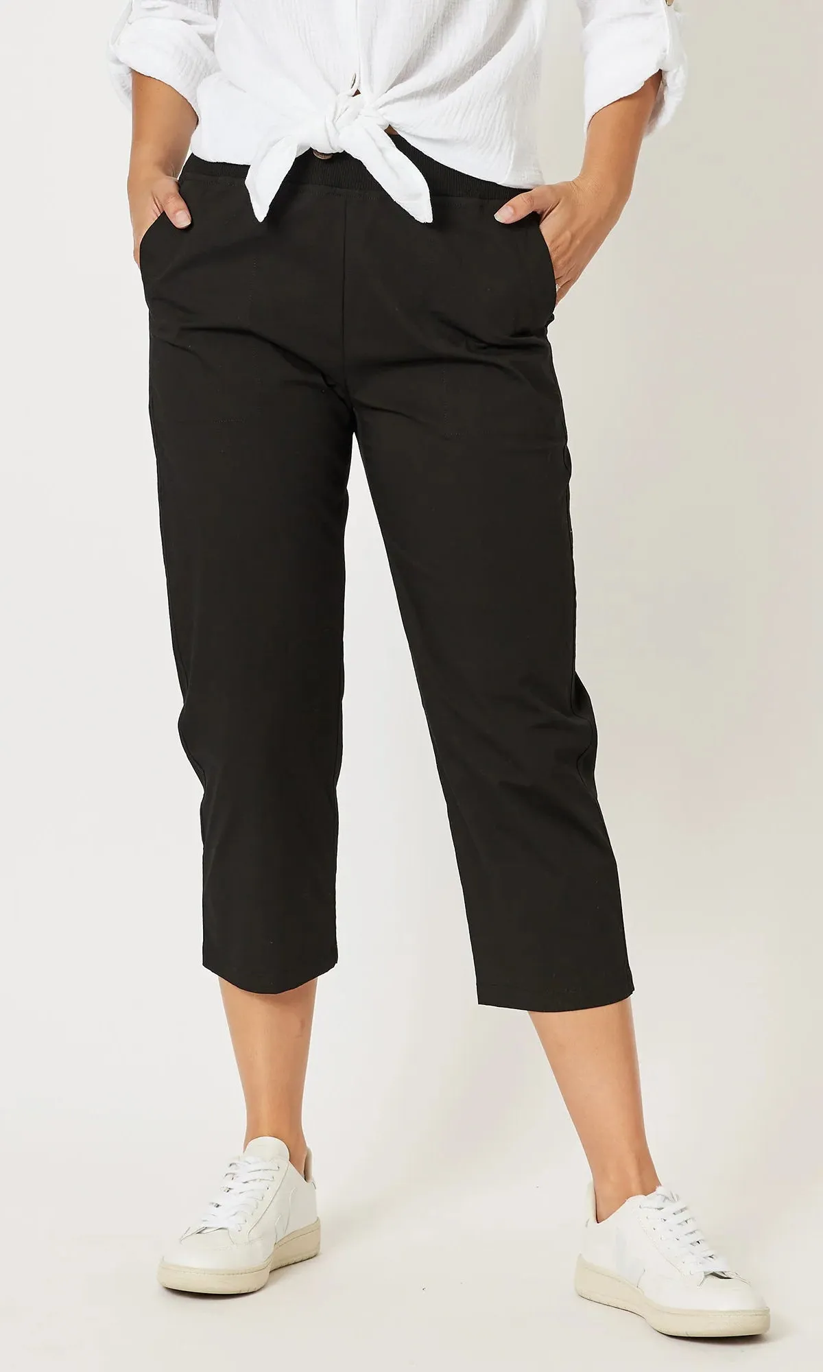 Cotton Capri Pant Santorini