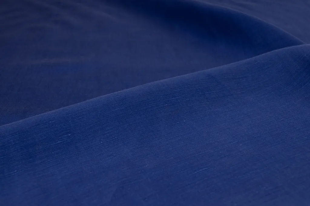 Cupro Linen Tencel - Cobalt