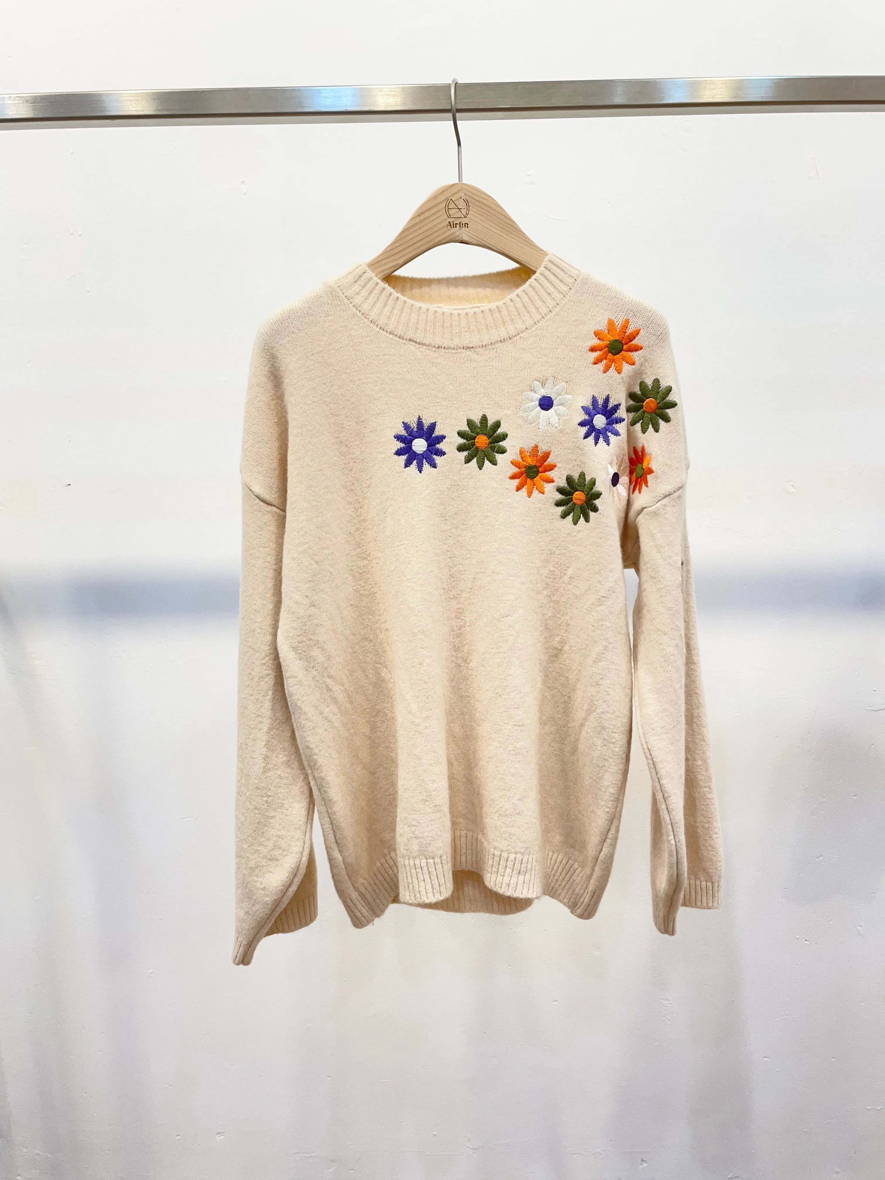 Daisy kitted jumpers -wool sweater