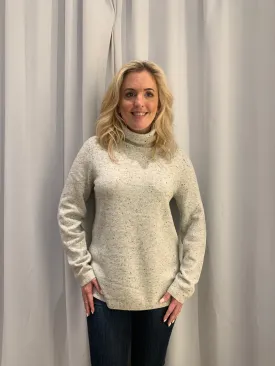 Dotted Turtle Neck Sweater