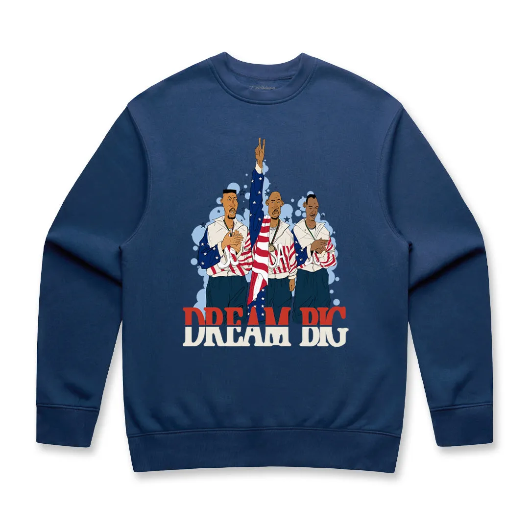 DREAM BIG CREW - NAVY (PREORDER)