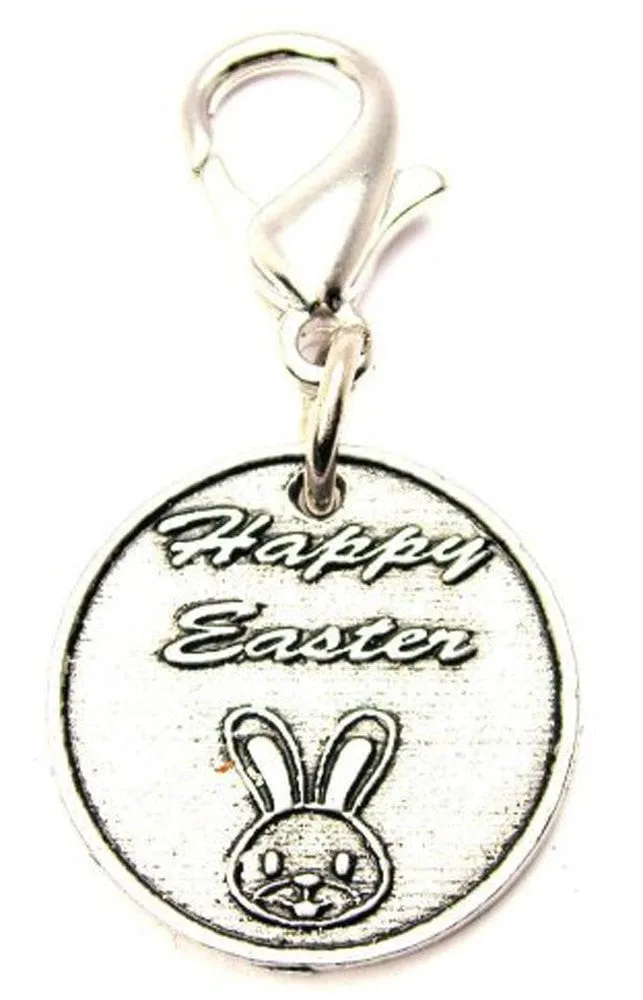 Happy Easter Zipper Pull