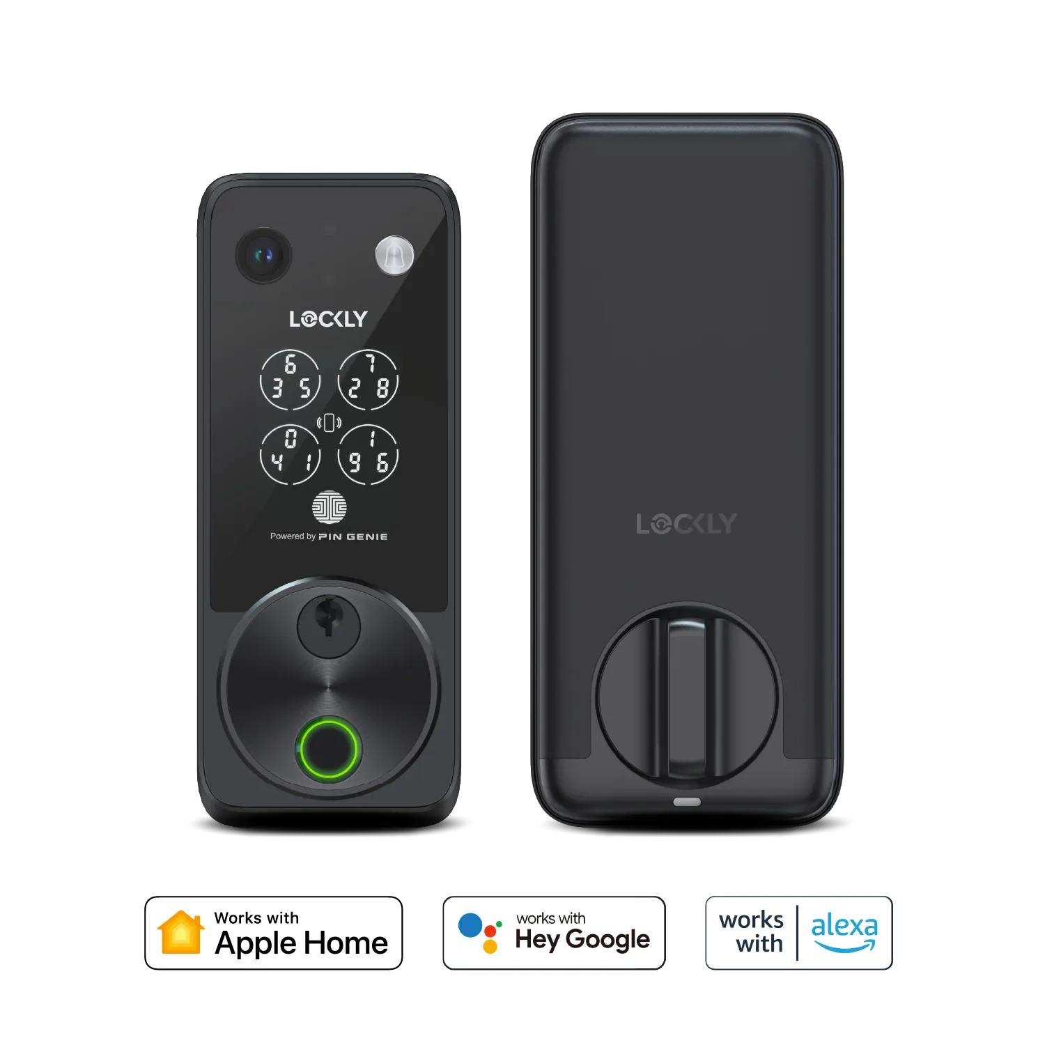 Lockly Vision Zeno Series Video Smart Lock with Intercom Deadbolt