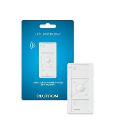 Lutron Caseta Smart Switch Starter Kit | Compatible with Alexa, Apple HomeKit, and The Google Assistant | P-BDG-PKG1WS | White