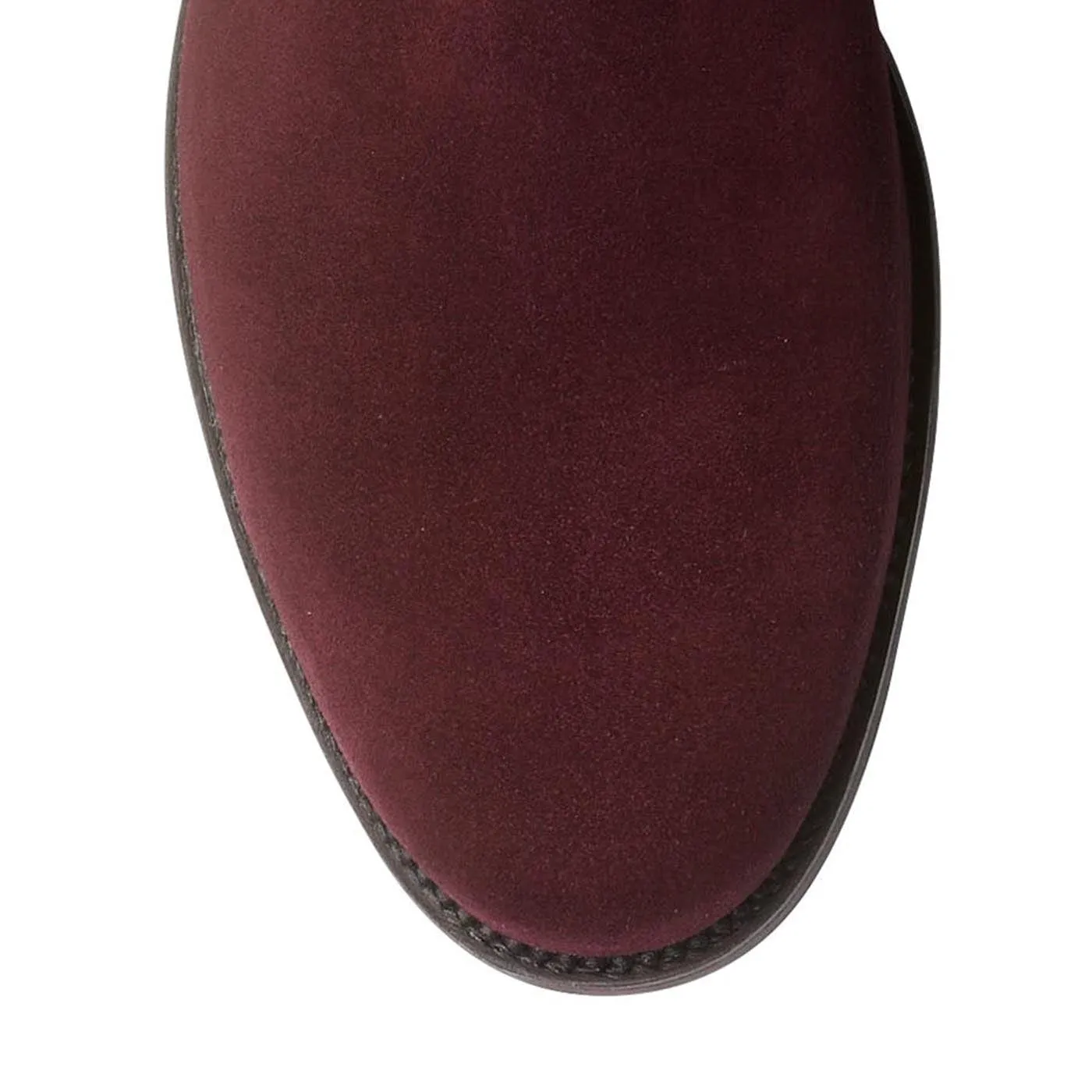 Margie Plum Calf Suede