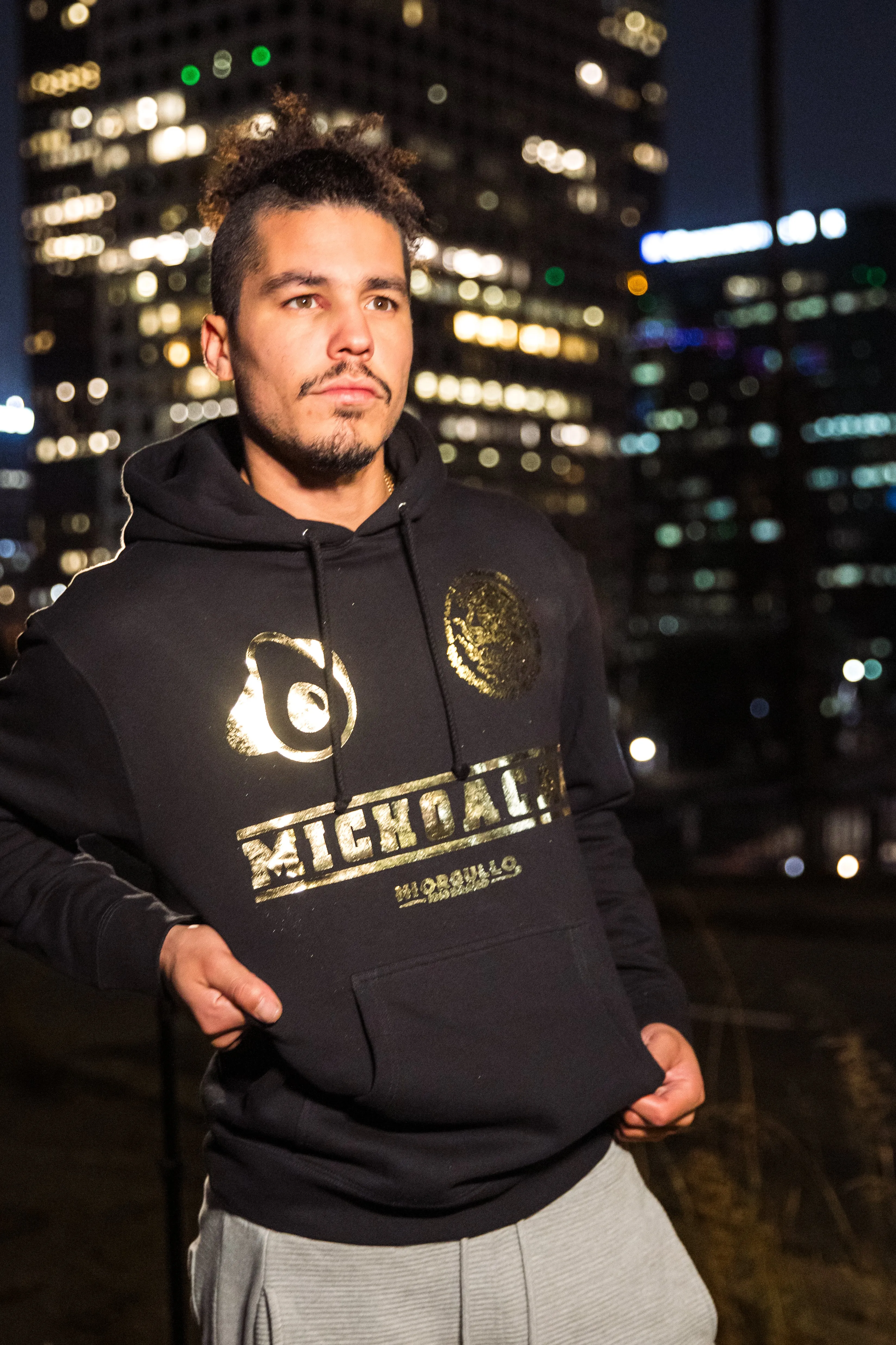 MEN’S BLACK GOLD RUSH MICHOACÁN HOODIE