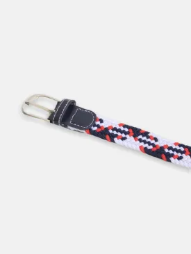 One Friday Red and blue Pattern belt