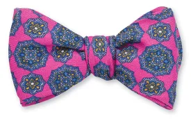 Pink Edisto Medallions Bow Tie - B5439