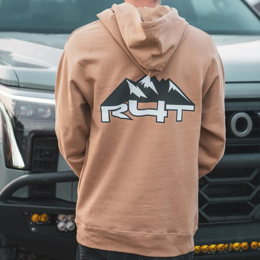 R4T - Hoodie Mountain R4T Logo - Sand