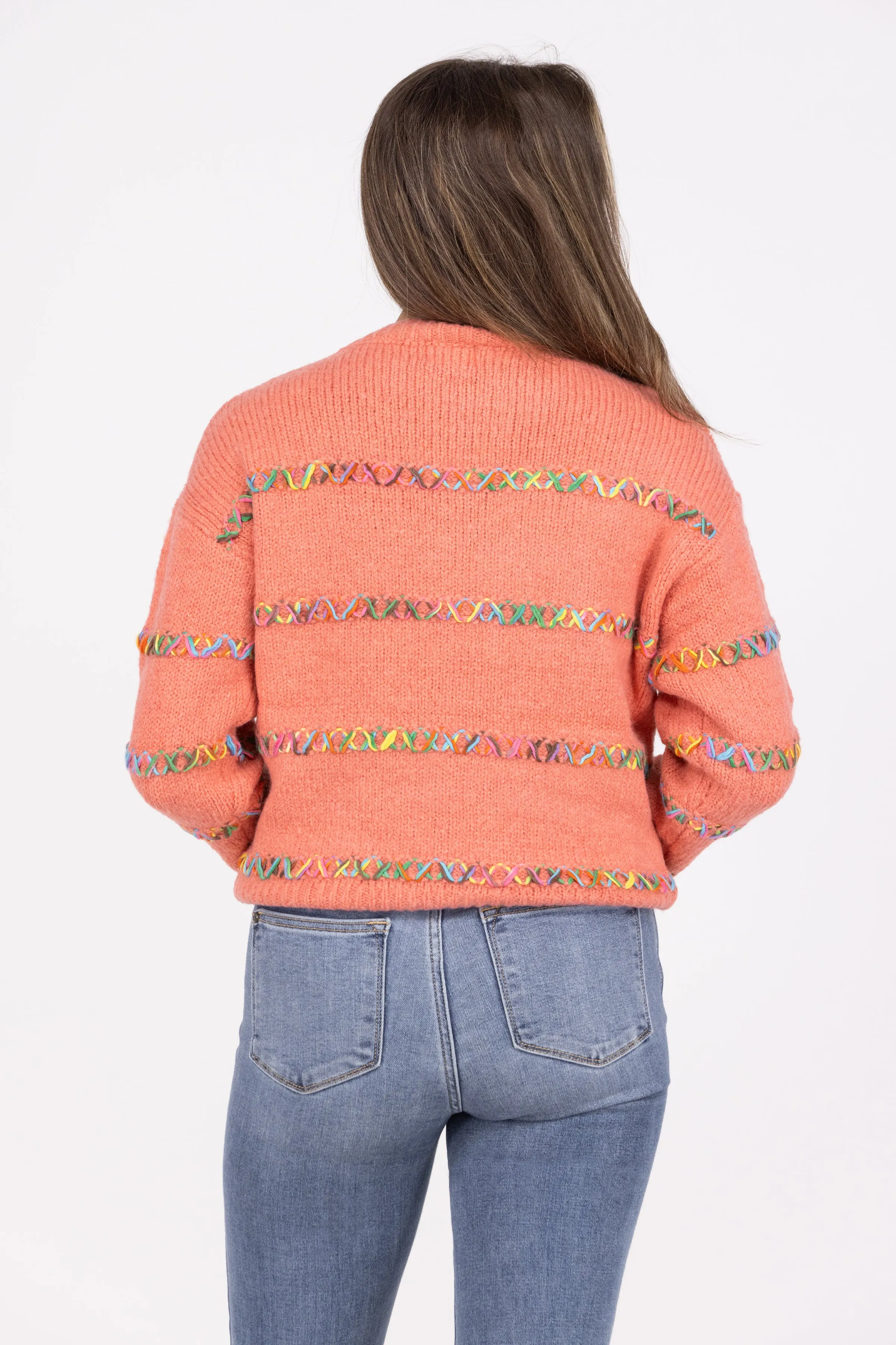 Rainbow Kisses Sweater