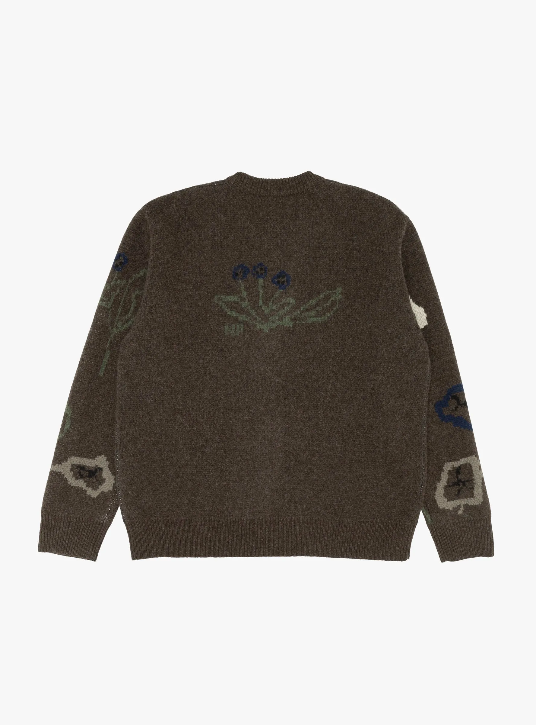 Rune Jacquard Sweater Espresso