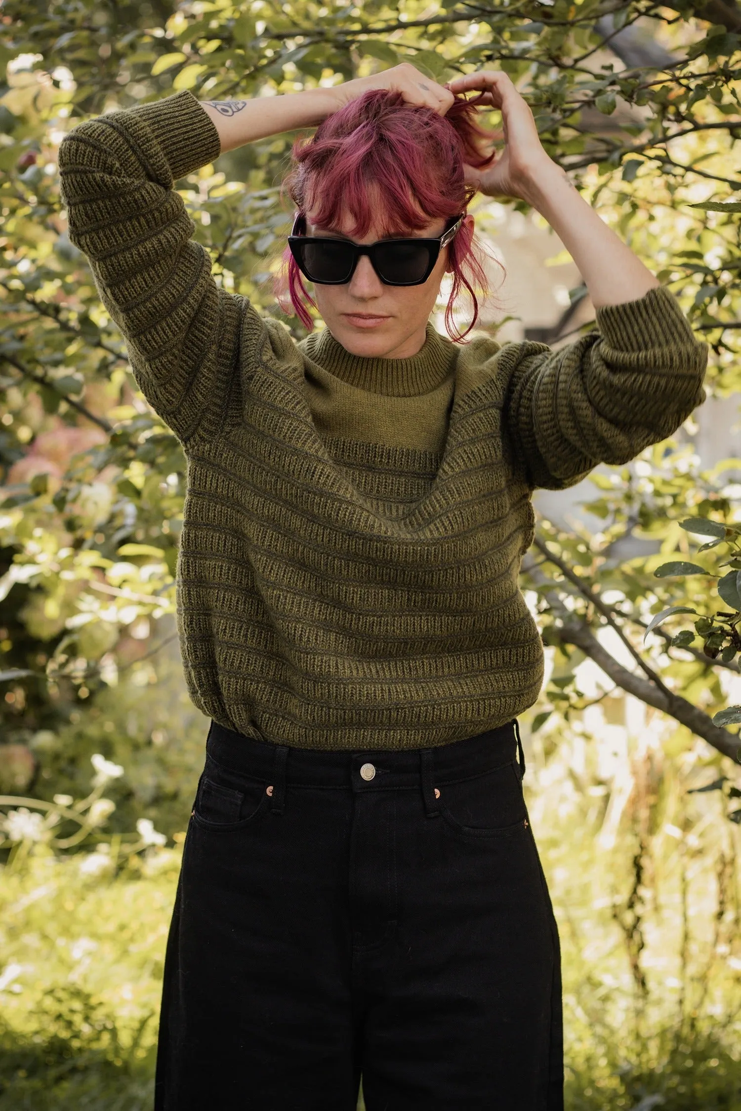 Sabine Sweater / Olive