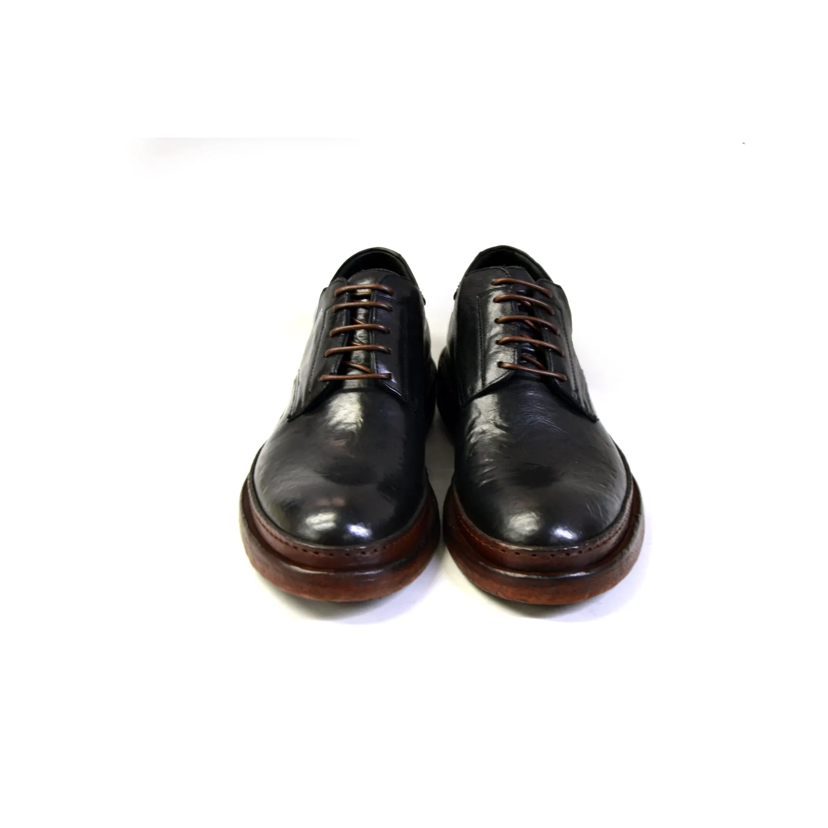 SAM BLACK DERBY SHOES