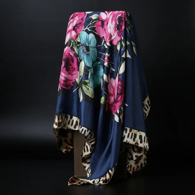 Silk Luxury Satin Muslimah Silk Hijab