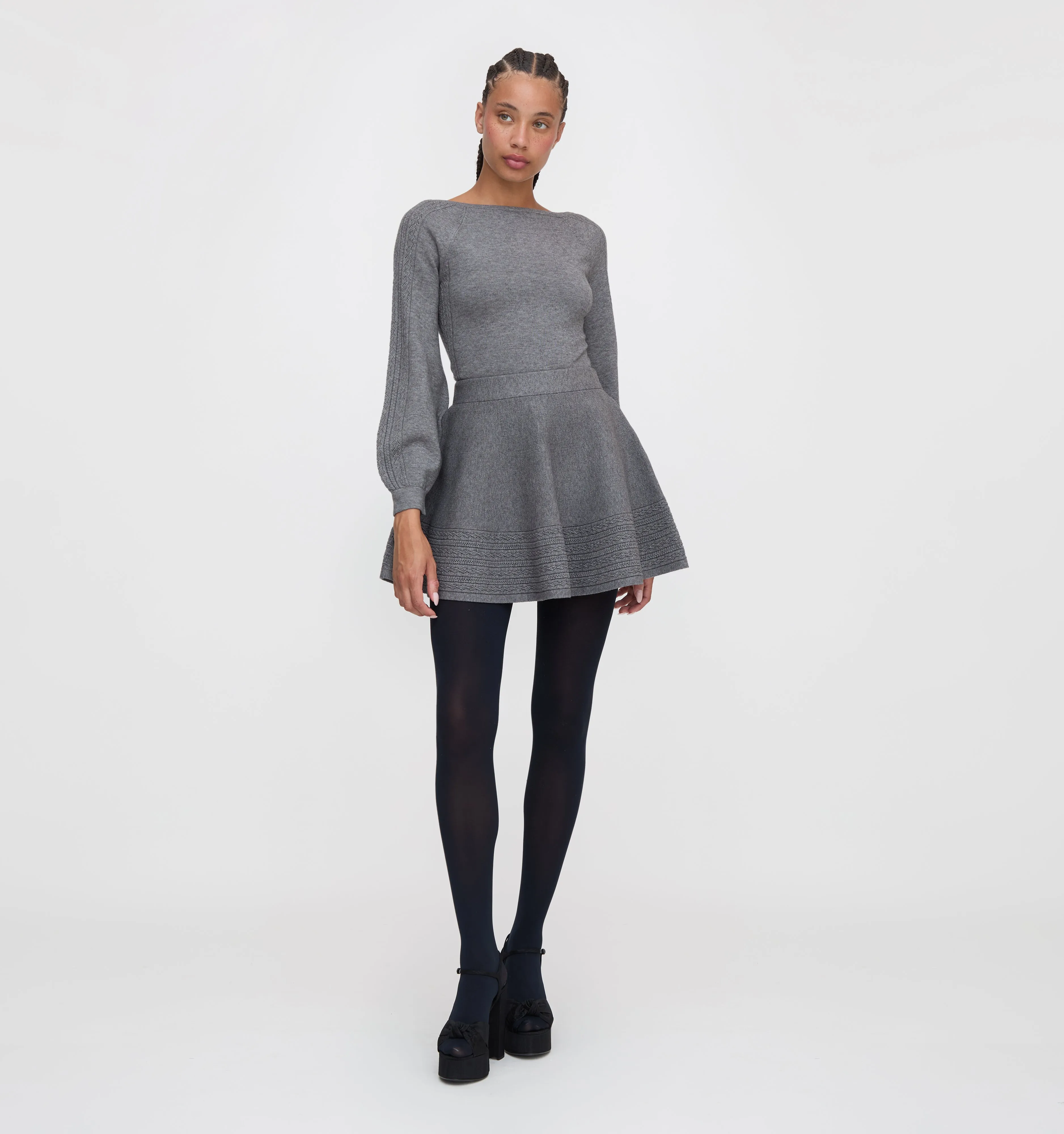 The Graydon Sweater - Heather Grey