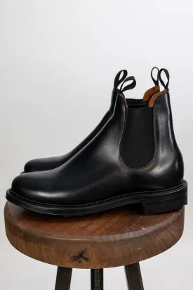 Viberg Chelsea Boot - Nero Vocalou Vitelli