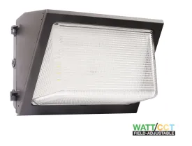 Wall Pack WATTAGE SWITCHABLE (90w/100w/120w) 3CCT SWITCHABLE (3500K/4000K/5000K) PRE-INSTALLED PHOTO EYE