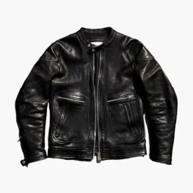 WAXED LEATHER JACKET KOSS