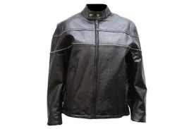 Women Soft Leather Motorcycle Jacket, LJ900-01-DL